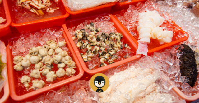 ดับกลิ่นคาวปลา กุ้ง หมึก หอย
