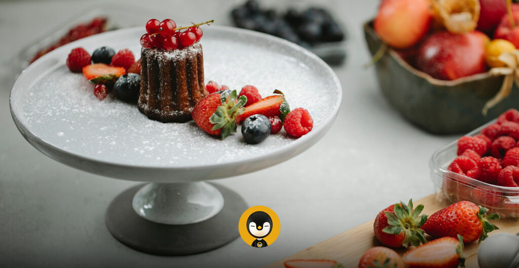 Plating Desserts การจัดตกแต่งจานอาหาร ใช้ซอสแต่งจานเพิ่มยอดขาย